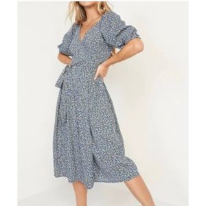 ACCEPTING ALL OFFERS! Old Navy Floral Wrap Dress XXL